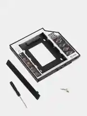 Салазки 9,5 мм и 12,7 мм optibay, переходник, dvd, ssd, вместо дисковода