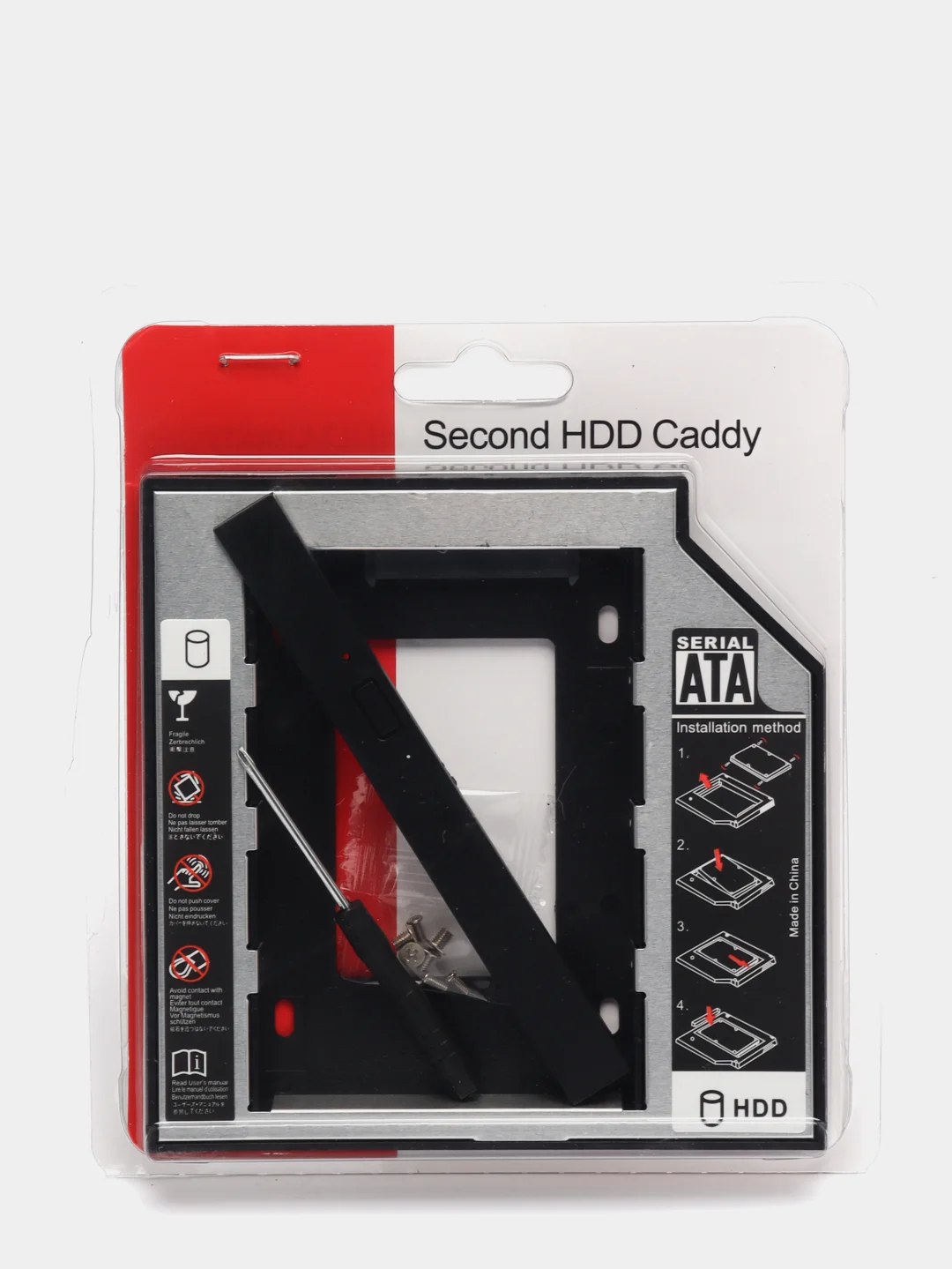 Салазки 9,5 мм и 12,7 мм optibay, переходник, dvd, ssd, вместо дисковода
