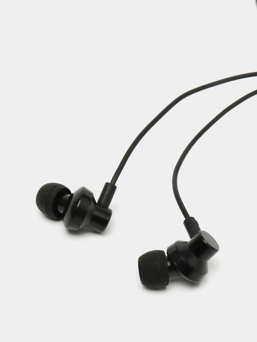 Черный наушники с микрофоном Borofone BM35 3.5mm Jack