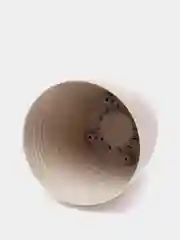 Бежевый кашпо / горшок для цветов с поддоном ДЮНА IDEA