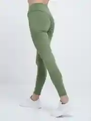 Зеленый женские спортивные легинсы, лосины