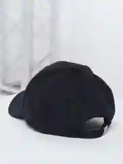 Угольный бейсболка черная, унисекс