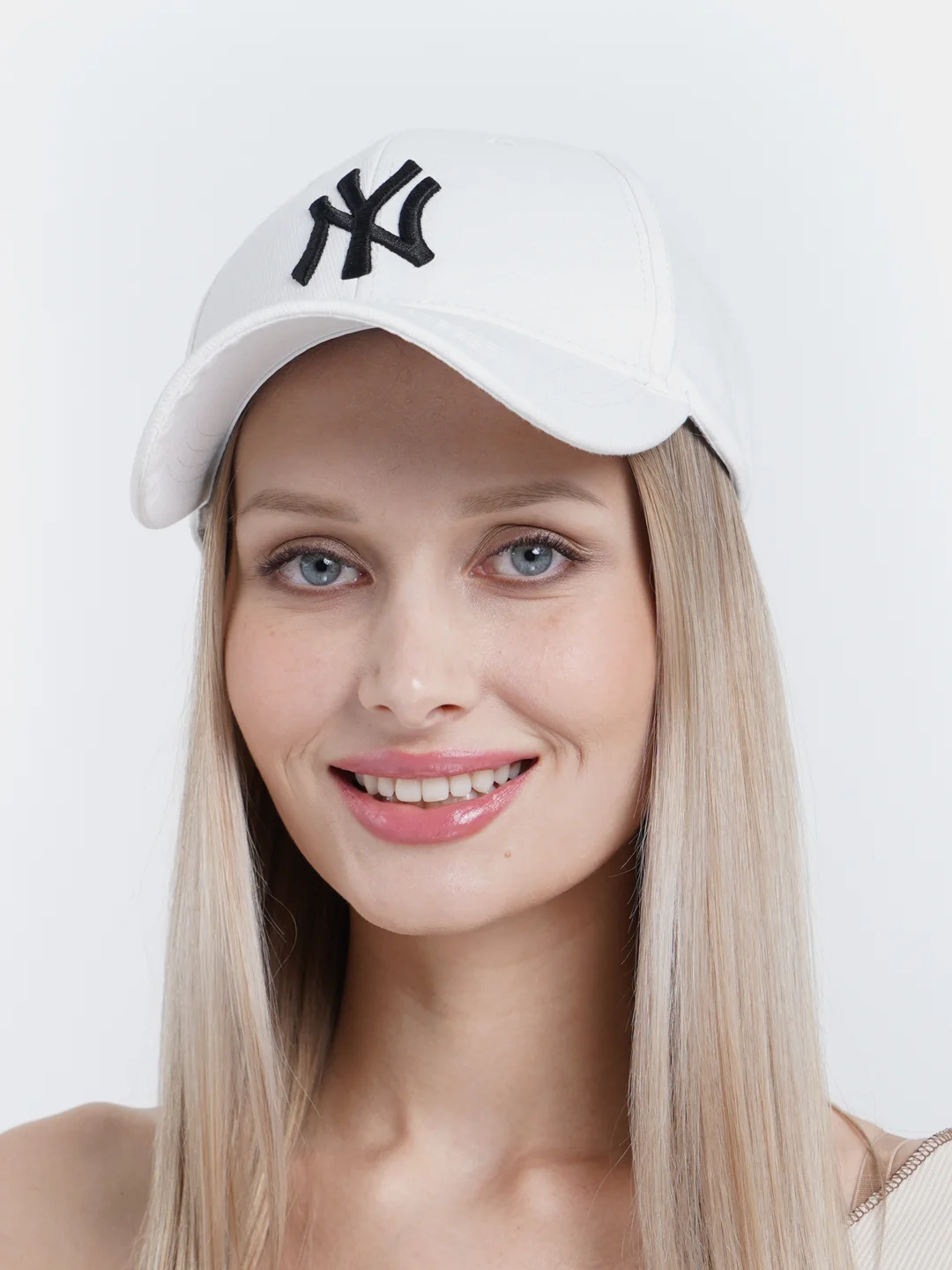 Прозрачный бейсболка черная, унисекс