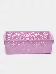 Сиреневый корзинка ажурная 29*15,5*9см