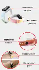 Желтый ремешок для Xiaomi Mi Band 3 / 4 / 5 / 6 (Ксяоми ми бэнд) силиконовый