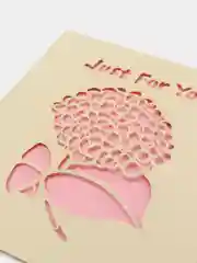 Золотой открытка крафт мини