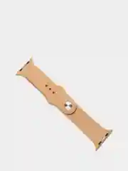 Карамельный силиконовый ремешок для Apple Watch 3, 4, 5, 6, 7, SE на 38/42/40/44