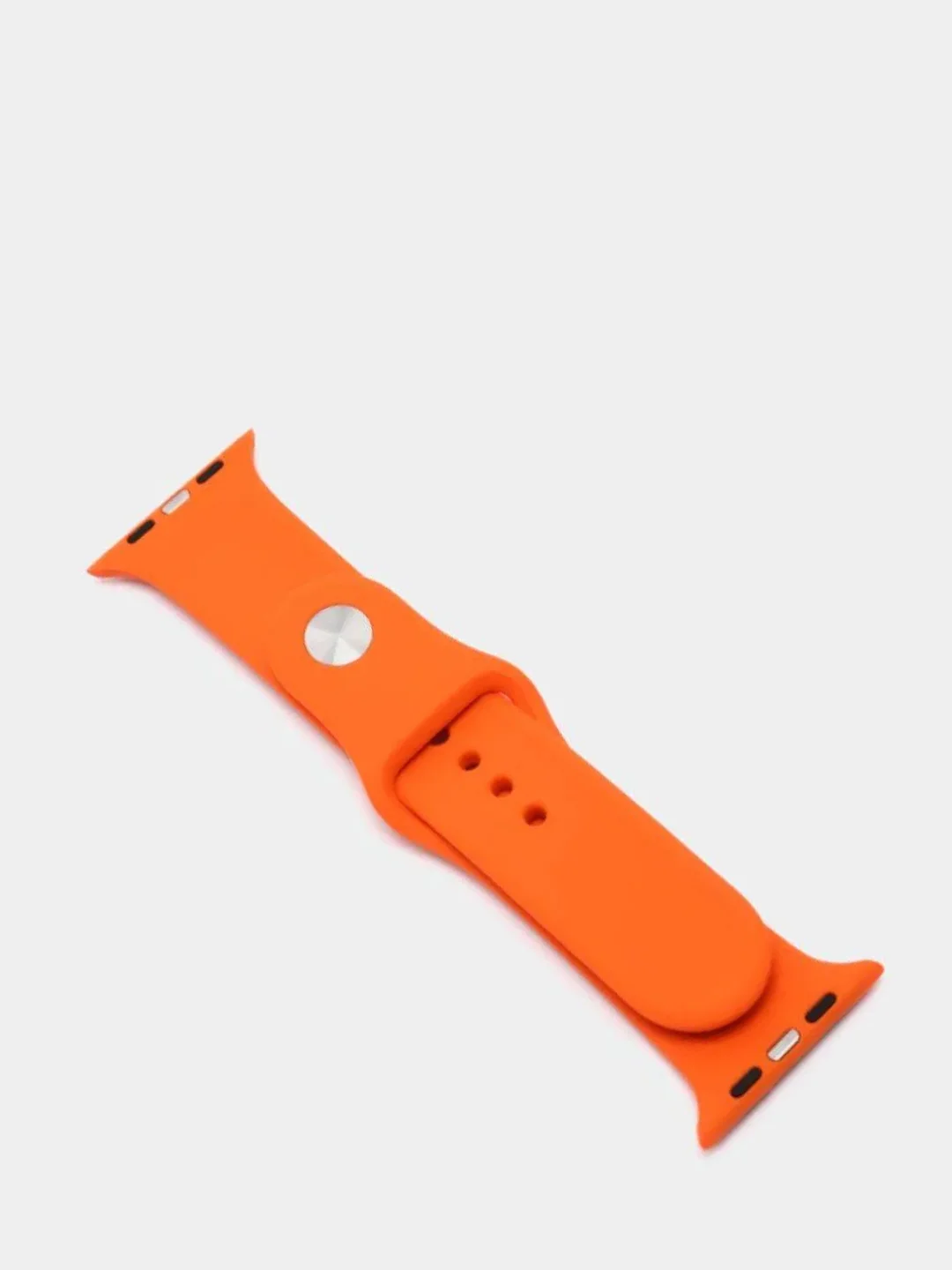 Небесно-голубой силиконовый ремешок для Apple Watch 3, 4, 5, 6, 7, SE на 38/42/40/44