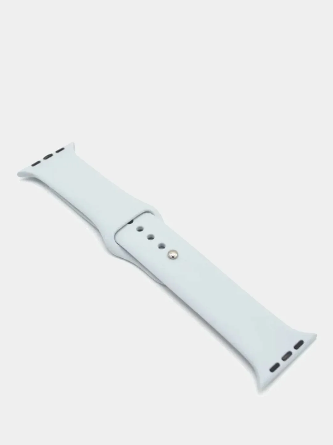 Лавандовый силиконовый ремешок для Apple Watch 3, 4, 5, 6, 7, SE на 38/42/40/44