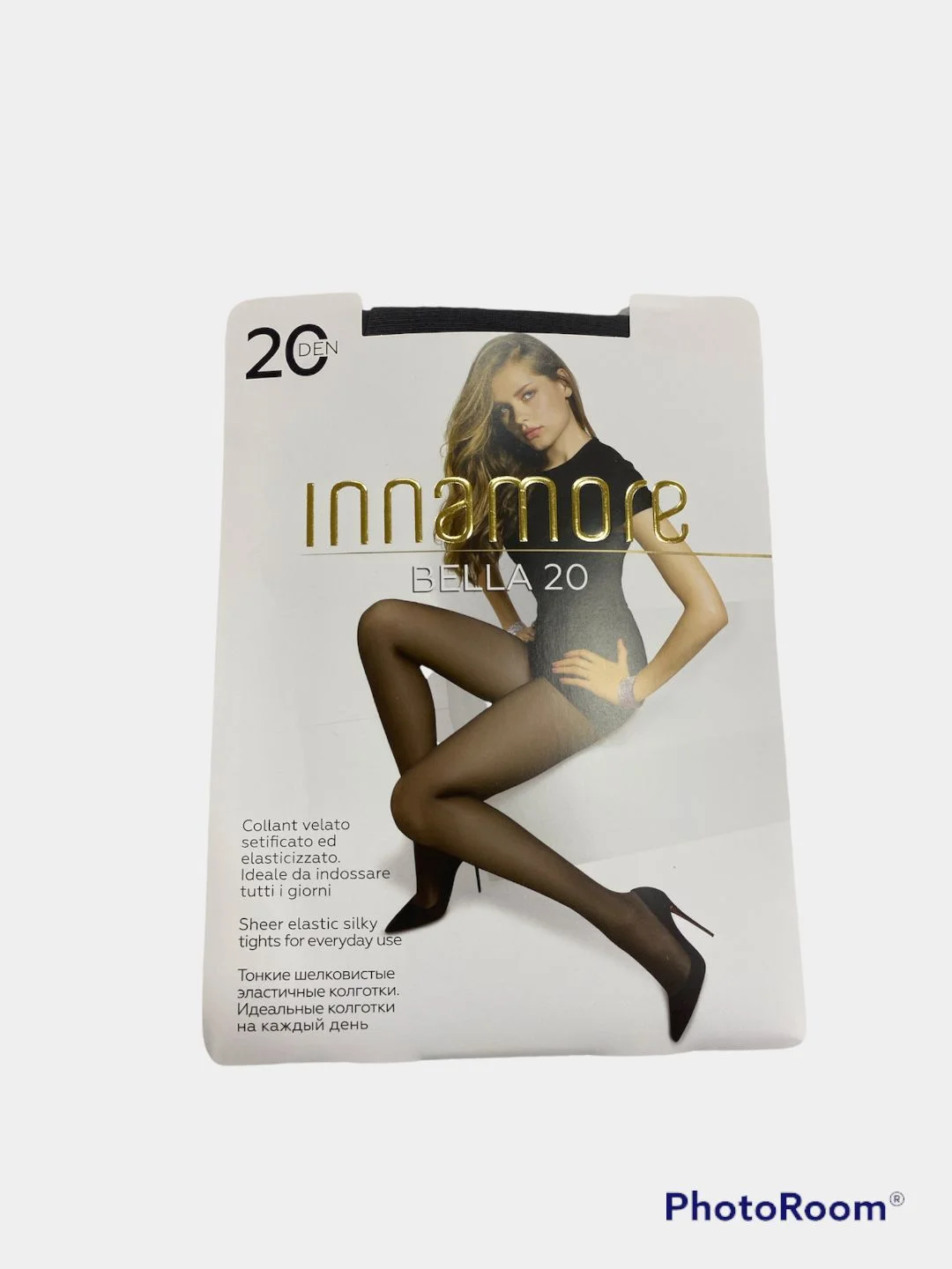 Черный женские колготки INNAMORE 20 den