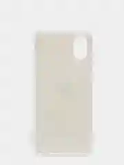 Светло-бежевый чехол для Samsung Galaxy A03 Core (Самсунг Галакси А03 Кор), силиконовый, с рисунком