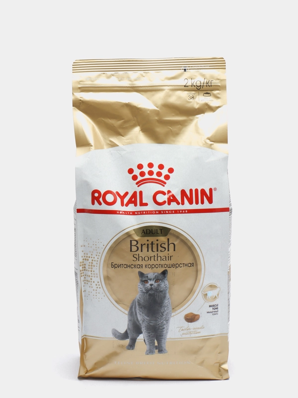 Сухой корм для кошек Royal Canin для британских короткошерстных, 2 кг
