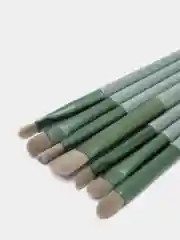 Зеленый набор кистей для макияжа, кисточка для макияжа, кисть для теней