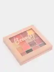 Багровый палетка теней Sevencool 16 colors Beauty Eyes
