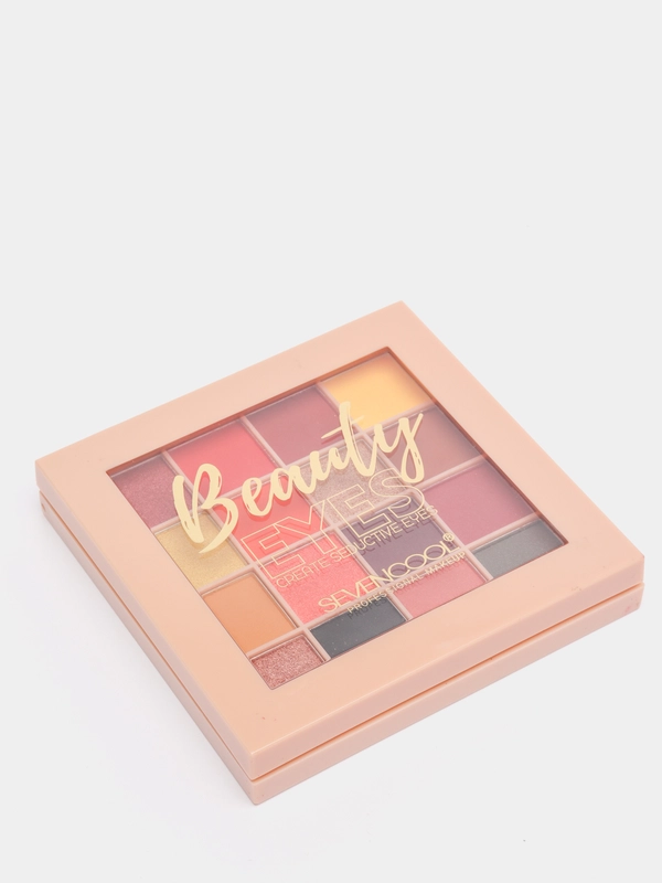 Палетка теней Sevencool 16 colors Beauty Eyes