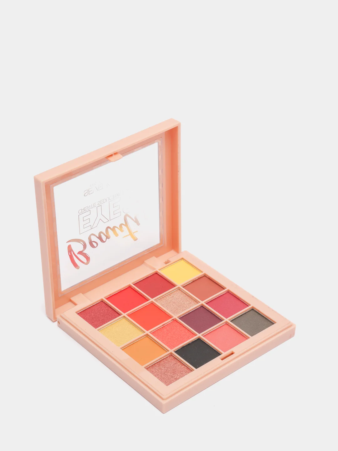 Багровый палетка теней Sevencool 16 colors Beauty Eyes