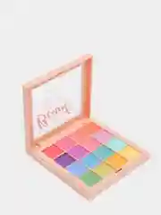 Желтый палетка теней Sevencool 16 colors Beauty Eyes