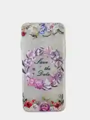 Сиреневый плотный чехол накадка на iPhone 7/8