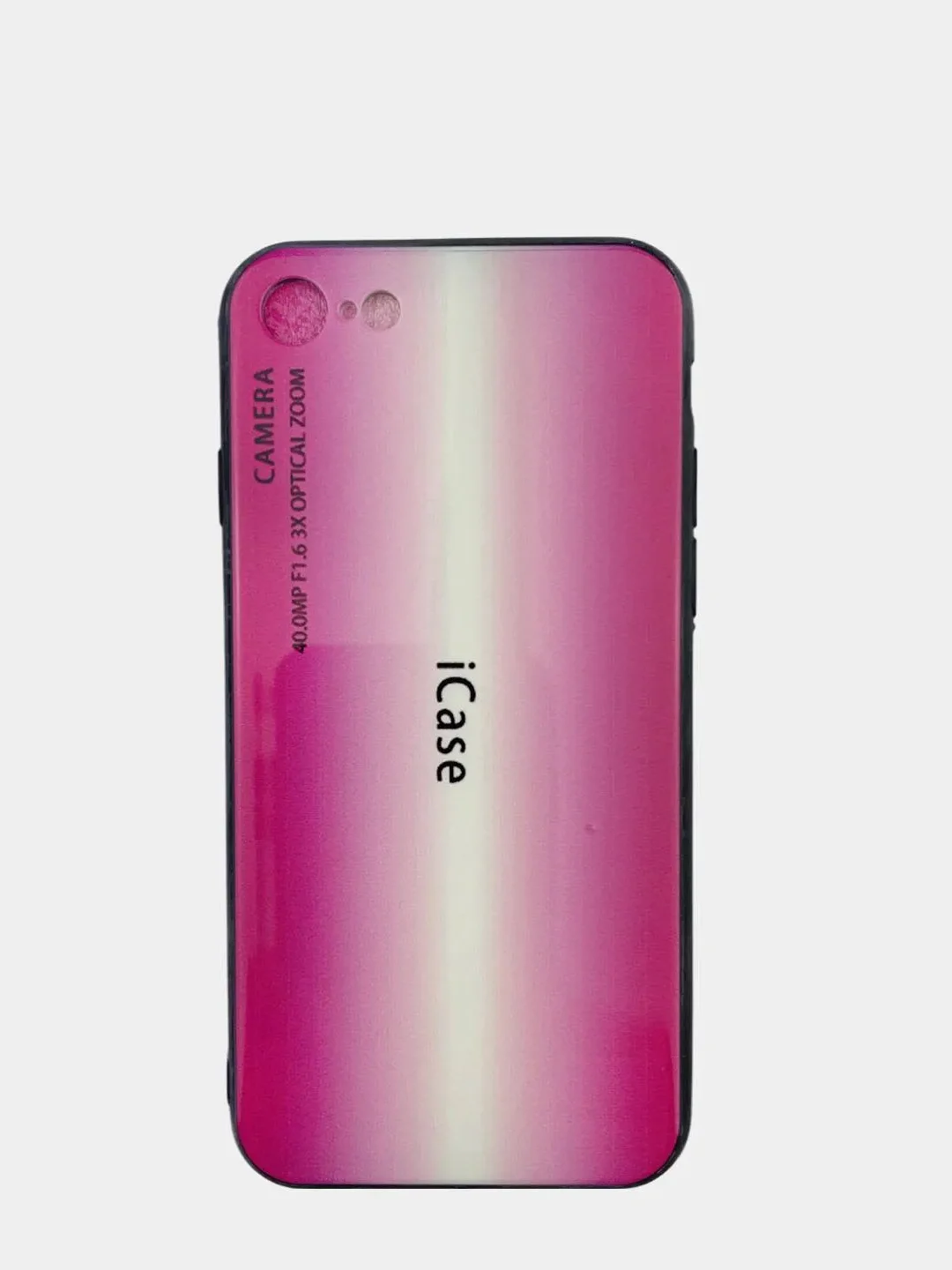 Фуксия плотный чехол накадка на iPhone 7/8