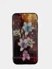 Светло-оранжевый плотный чехол накадка на iPhone 7/8