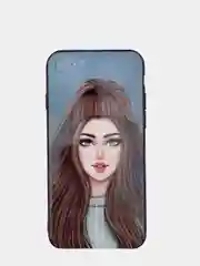 Шоколадный плотный чехол накадка на iPhone 7/8