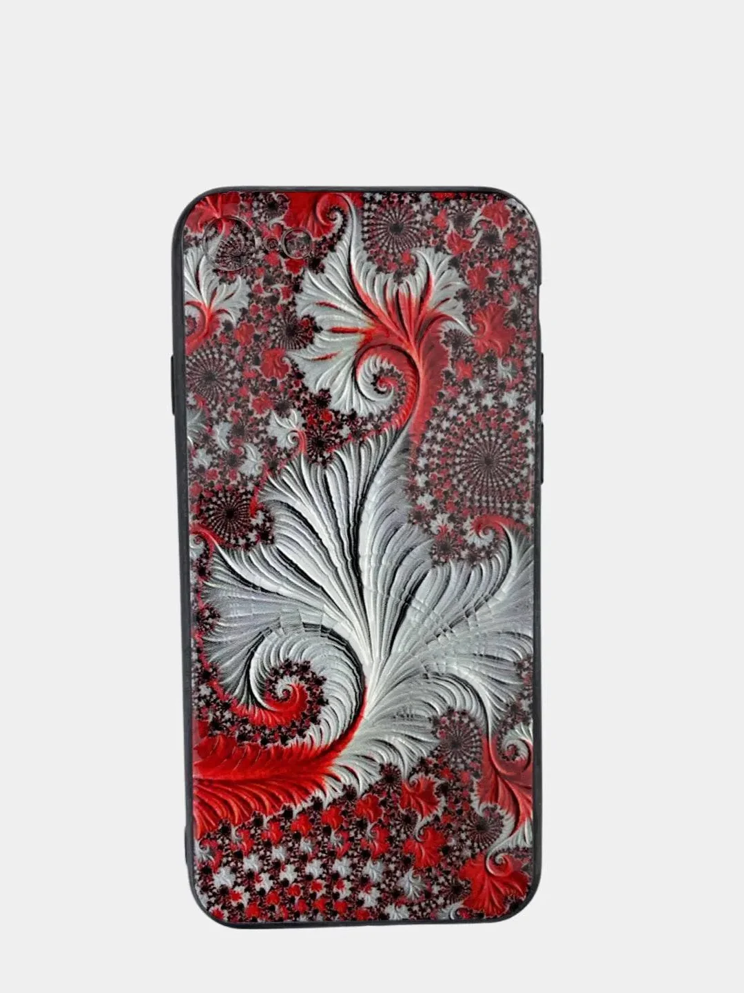 Бордовый плотный чехол накадка на iPhone 7/8