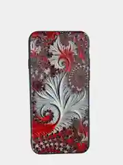 Бордовый плотный чехол накадка на iPhone 7/8