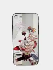 Коралловый меланж плотный чехол накадка на iPhone 7/8