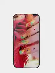 Алый плотный чехол накадка на iPhone 7/8