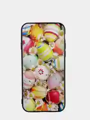 Светло-жёлтый плотный чехол накадка на iPhone 7/8