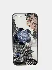 Тёмно-серый плотный чехол накадка на iPhone 7/8