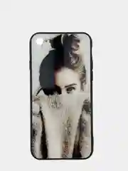 Светло-коричневый плотный чехол накадка на iPhone 7/8