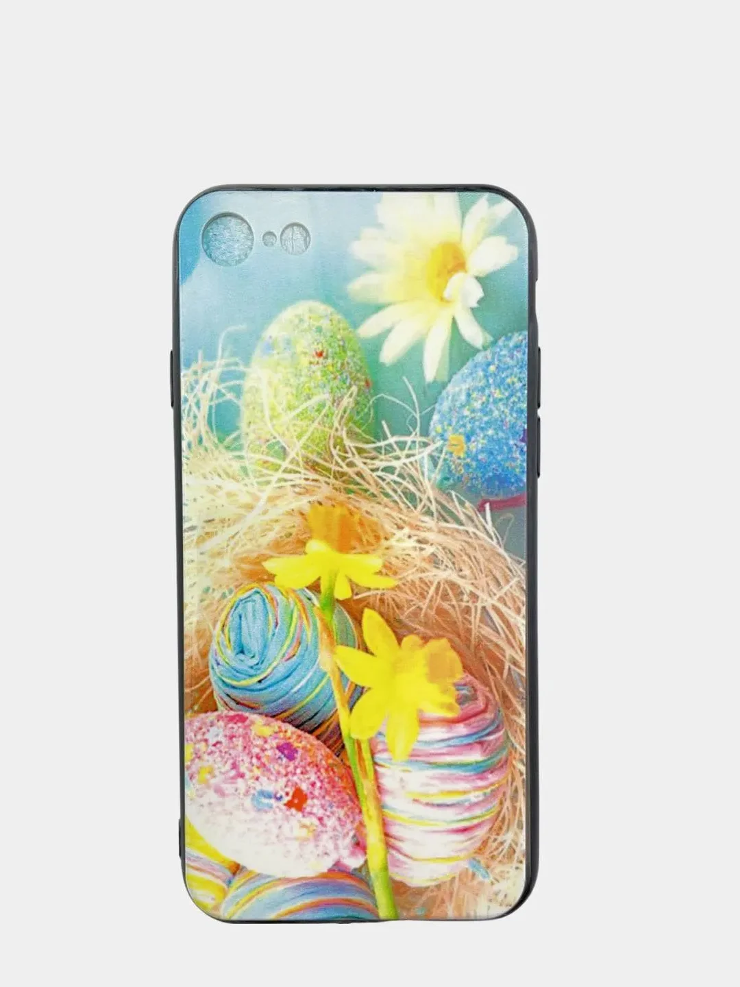 Светло-синий плотный чехол накадка на iPhone 7/8