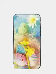 Светло-синий плотный чехол накадка на iPhone 7/8