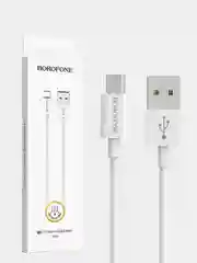 Кабель USB на micro-USB Borofone BX22, 1 метр, белый (Android)