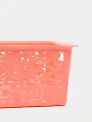 Розовый корзинка ажурная 34*24*11см