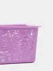 Сиреневый корзинка ажурная 34*24*11см