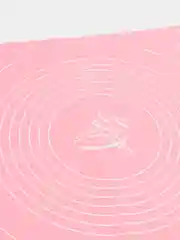 Розовый силиконовый коврик для выпечки