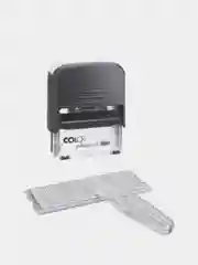 Черный самонаборный штамп COLOP "Printer С30/1-Set", 5 строк, 18 х 47 мм