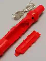 Алый светодиодный светящийся воздушный шар bobo