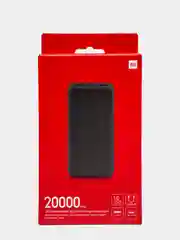 Черный внешний аккумулятор Xiaomi Redmi Fast Charge, 20000mAh, 18W
