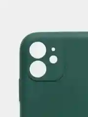 Зеленый чехол силиконовый для iPhone 11, 11 Pro, 11 Pro Max, Mobios