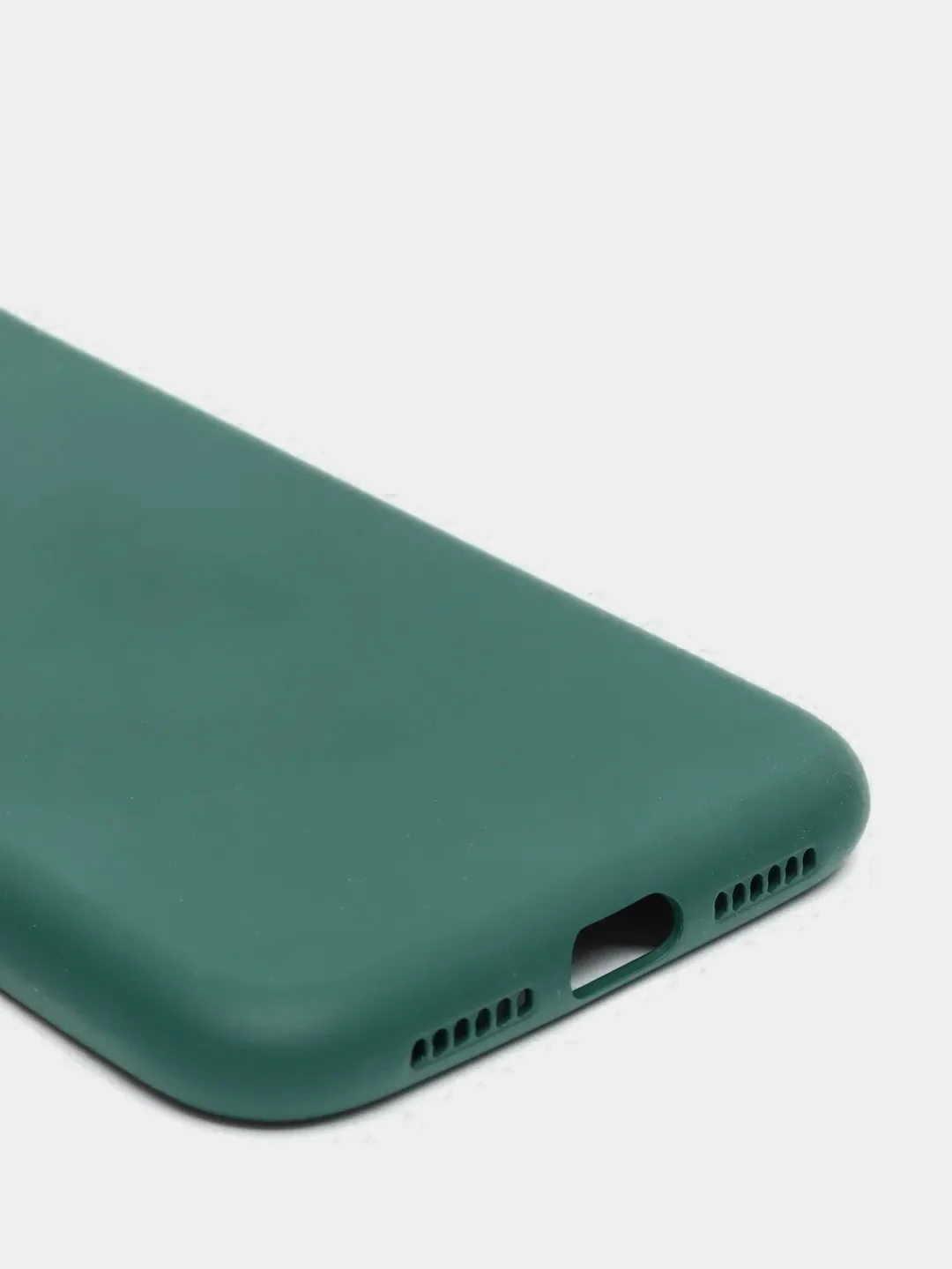 Зеленый чехол силиконовый для iPhone 11, 11 Pro, 11 Pro Max, Mobios