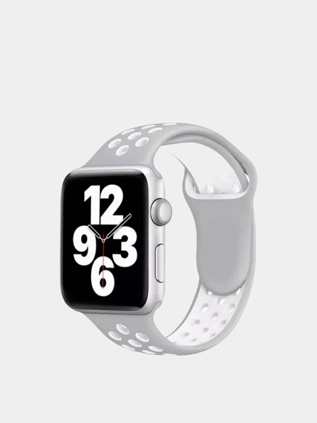Серый меланж ремешок для Apple Watch 3/4/5/6/7/8/9/SE