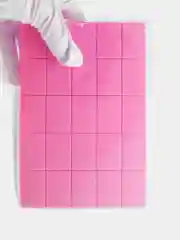 Розовый мини баф для ногтей 1,5,10,25,50 шт