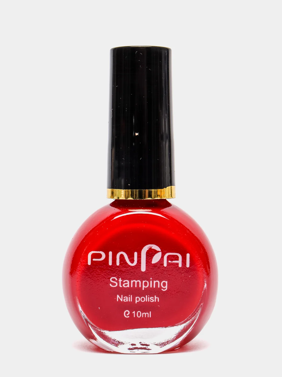 Красный лак для стемпинга "PinPai"