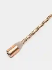 Золотой магнитный кабель для зарядки телефона, коннекторы: microUSB, Lightning, Type-C, адаптер