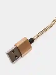 Золотой магнитный кабель для зарядки телефона, коннекторы: microUSB, Lightning, Type-C, адаптер