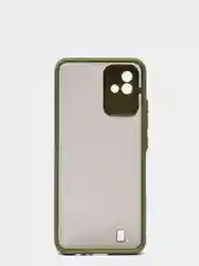 Оливковый чехол REALME NARZO 50I защитой камеры