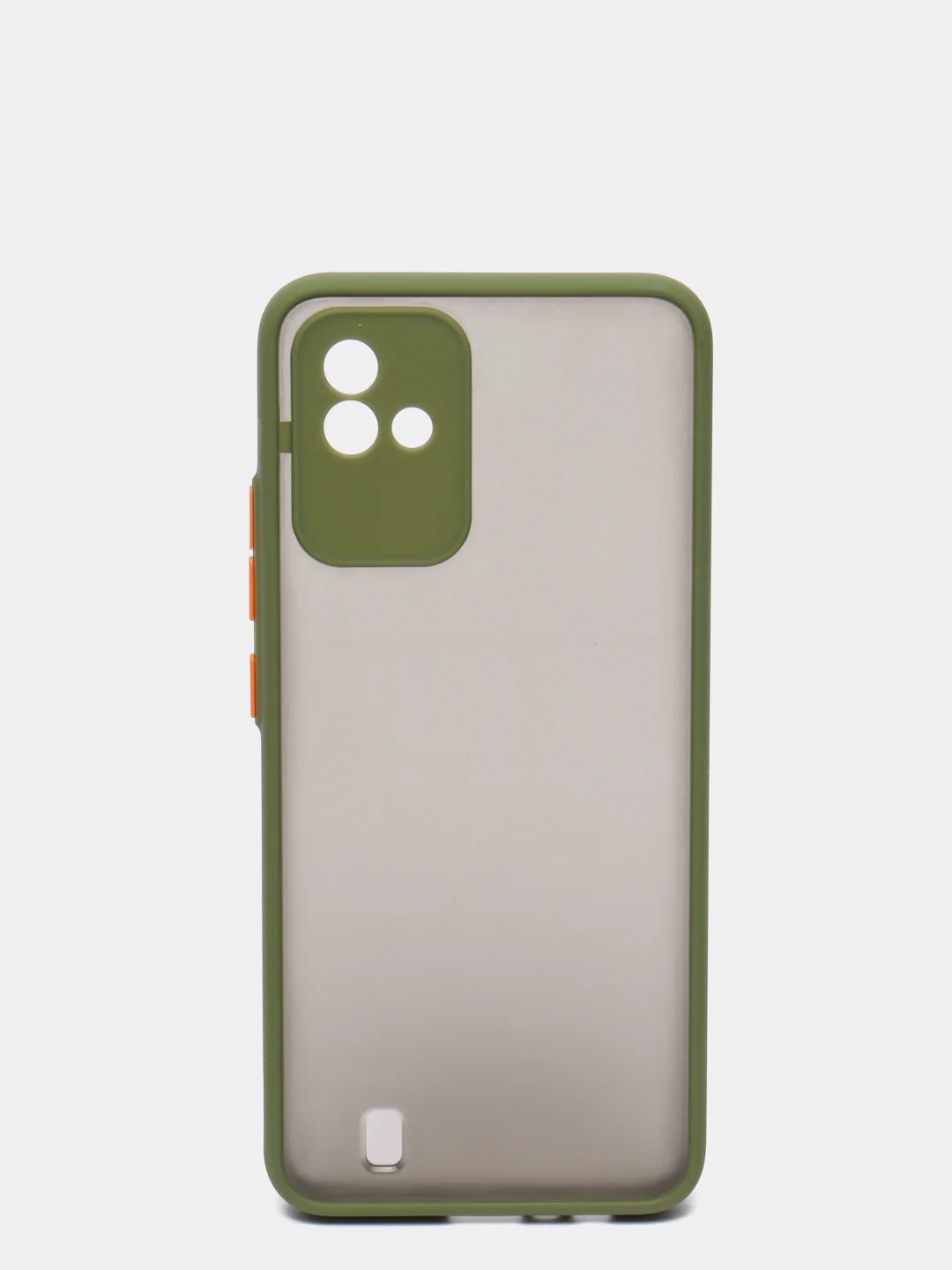 Оливковый чехол REALME NARZO 50I защитой камеры